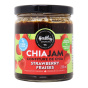 Front of Healthy Crunch Paleo Chia Jam Strawberry - Keto Spreads - Vegan Spreads - Gluten-Free Spreads