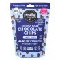 Front of Healthy Crunch Vegan Chocolate Chips Dark Chocolate Coconut Sugar Allergen Free Chocolate Paleo