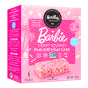 Healthy Crunch Low Sugar Barbie Crispy Squares Pink Birthday Cake, 6 Bars - Healthy Rice Crispy Treats, Rice Krispie Squares, Rice Krispie Treats