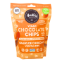 Healthy Crunch Vegan Chocolate Chips Pumpkin Spice, 283g - Vegan White Chocolate, Vegan Chips, Vegan White Chocolate Chips, Dairy Free Chips, Lactose Free Chocolate Chips, Non Dairy Chocolate Chips, Vegan Chocolate Chips Canada, Dairy Free Chocolate Chips