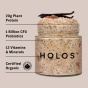 HOLOS Organic Overnight Muesli Vanilla - Vegan Overnight Oats - High Protein Overnight Oats - High Protein Muesli