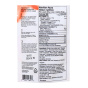 Back of HOLOS Organic Overnight Muesli Maple & Almonds - Vegan Overnight Oats - High Protein Overnight Oats - High Protein Muesli