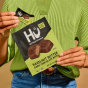 Hu Kitchen Hazelnut Butter Dark Chocolate Bites - Stuffed Chocolate Bars - Filled Chocolate Bars - Paleo Chocolate