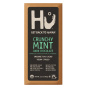 Front of Hu Kitchen Crunchy Mint Dark Chocolate Bar - Paleo Chocolate Bar - mint chocolate bar - vegan chocolate bars
