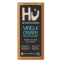 Front of Hu Kitchen Vanilla Crunch Dark Chocolate Bar - dark chocolate bar - puffed quinoa - Quinoa chocolate bar