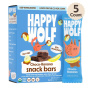 Front of Happy Wolf Fridge-Fresh All-Natural Snack Bar Chocolate Banana - Real Food Bar - Clean Snack Bars - Healthy Banana Bars