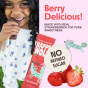 Happy Wolf Allergen-Free All-Natural Snack Bars Strawberry - Real Food Bar - Clean Snack Bars - All Natural Snack Bars