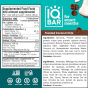 Nutrition of IQ Bar Toasted Coconut Chip - Energy Bar Healthy - Healthy Energy Bar - High Energy Bars