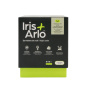 Front of Iris + Arlo Organic Cotton Pads - Natural Pads - Non Toxic Pads - Overnight Cotton Pads