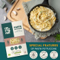 Itz Not Pasta - Konjac Pasta - Low Calorie Pasta - High Fibre Pasta - Gluten Free Fettuccine