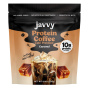 Javvy Instant Protein Coffee Caramel Front of bag