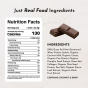 Just Ingredients Protein Powder Stick Chocolate NFt Ingredients