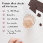 Just Ingredients Protein Powder Stick Chocolate Lifestyle 1