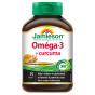 French Front of Jamieson Vitamins Omega-3 & Turmeric - Taking Omega 3 And Turmeric Together - Omega 3 And Turmeric For Inflammation - Jamieson Omega 3 Turmeric Reviews
