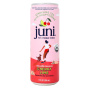 Front of Juni Sparkling Decaffeinated Adaptogenic Tea Cherry Lime - Adaptogenic Drinks - Jay Shetty Tea - Sparkling Teas