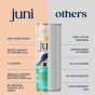 Juni Sparkling Adaptogenic Tea Peach - Adaptogenic Drinks - Jay Shetty Tea - Sparkling Teas
