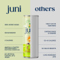 Juni Sparkling Decaffeinated Adaptogenic Tea Yuzu Pineapple - Adaptogenic Drinks - Jay Shetty Tea - Sparkling Teas