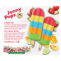 JonnyPops Organic Popsicles Tropical Paradise Punch Back