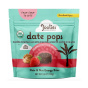 Front of Joolies Dates - Joolies Date Pops - Organic Medjool Dates - Date Bites - Date Energy Balls - Peanut Butter Energy Bites - Peanut Butter Jelly Energy Balls