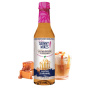 Front of Jordan’s Skinny Syrups Naturally Sweetened Zero Sugar Zero Calorie Syrup Salted Caramel - Sugar Free Salted Caramel Syrup - Skinny Syrup Canada - Jordan’s Skinny Syrups