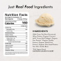 Just Ingredients Gut-Friendly Protein Powder French Vanilla NFT