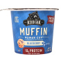 Front of Kodiak Cakes Mountain Blueberry Minute Muffin Cup, 65g