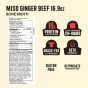 Kettle & Fire Beef Bone Broth Miso Ginger NFt Ingredients 1