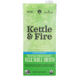Front of Kettle & Fire Low Sodium Savory Vegetable Cooking Broth, 907g