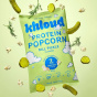 Khloud Protein Popcorn Dill Pickle 3-Pack Lifestyle 1