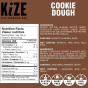 KiZe Bars - KiZE Life Changing Bars - Cookie Dough Protein Bar - Protein Energy Bar - Gluten Free Protein Bar - Healthy Protein Bar - Natural Protein Bar