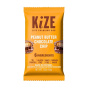 Front of KiZe Bars - KiZE Life Changing Bars - Protein Energy Bars - Peanut Butter Chocolate Protein Bar - - Chocolate Peanut Butter Protein Bar - Healthy Protein Bar - Gluten Free Protein Bar