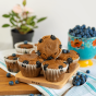 Konscious Gluten-Free Protein Blueberry Muffins, 2-Pack