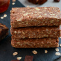 Lifestyle 1 of Kate’s Real Food Gluten-Free Protein Bar Peanut Butter Brownie - Protein Bar Snack - Peanut Butter Protein Bar - Plant-Based Protein Bar