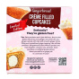 Back of Katz Limited Edition Gluten-Free Creme-Filled Cupcakes Gingerbread - Spiced Cupcakes - Gingerbread Cupcakes, Cupcakes Gingerbread
