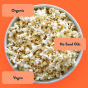 Lifestyle 1 of Lesser Evil Organic Popcorn No Cheese Cheesiness - Vegan Popcorn - Gluten Free Popcorn - Vegan Cheese