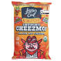 Lesser Evil Cheezmos Organic Crunchy Corn Blazin’ Hot Cheddar Front