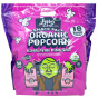 Front of Lesser Evil Organic Popcorn Himalayan Pink Salt Halloween Snack Pack - Snack Packs For School - Gluten Free School Snacks - Popcorn With Coconut Oil