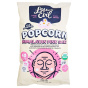 Front of Lesser Evil Organic Popcorn Himalayan Pink Salt - Gluten Free Popcorn - Popcorn Bag - Himalayan Pink Salt