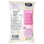 Back of Lesser Evil Organic Popcorn Himalayan Pink Salt - Gluten Free Popcorn - Popcorn Bag - Himalayan Pink Salt