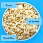 Lesser Evil Organic Popcorn Oh My Ghee - Vegan Popcorn - Gluten Free Popcorn - Popcorn Bag