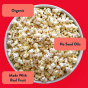 Lifestyle 1 of Lesser Evil Organic Popcorn Watermelon Hibiscus - Vegan Popcorn - Gluten Free Popcorn - Made with Real Fruit Popcorn