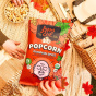 Lesser Evil Organic Popcorn Pumpkin Spice - Organic Popcorn -Vegan Popcorn - Gluten Free Popcorn