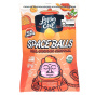 Front of Lesser Evil Organic Corn Puffs Space Balls Real Cheddar - Corn Puffs - Puffs Chips - Gluten Free Corn Puffs