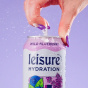 Leisure Hydration Non-Carbonated Electrolyte Refresher Wild Blueberry Canada Lifestyle 3