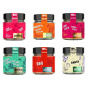 Front of Les Savoureux Organic Sugar-Free Seasoning Cook Smarter Not Harder Set