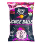 Front of Lesser Evil Organic Corn Puffs Space Balls Cinnamon Sugar