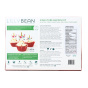 Back of Lillybean DIY Easy Unicorn Cupcake Kit Gluten-Free Vegan Allergen-Free