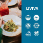 Liviva Low Carb + High Protein Pasta Fettuccine Lifestyle 2