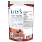 Back of Lily's Dark Chocolate Covered Caramels - No Sugar Added Chocolate - Gluten Free Chocolate - Fair Trade Chocolate