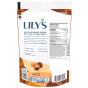 Back of Lily's No Sugar Added Milk Chocolate Style Covered Caramels - No Sugar Added Chocolate - Gluten Free Chocolate - Fair Trade Chocolate